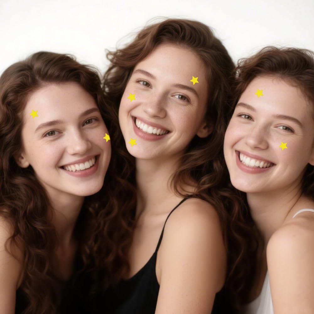 Parche Hidrocoloide para Acné SplashGrip Estrella 32 Unidades