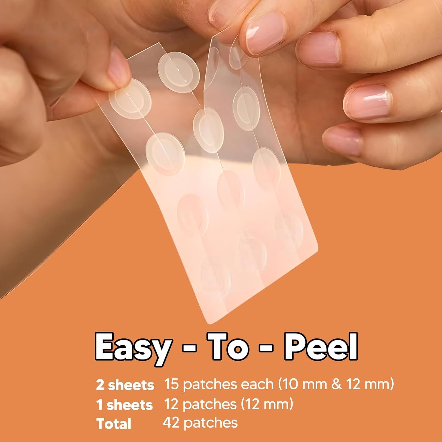 Parche de Acné Hidrocoloide BitMark - 42 Unidades con Espejo