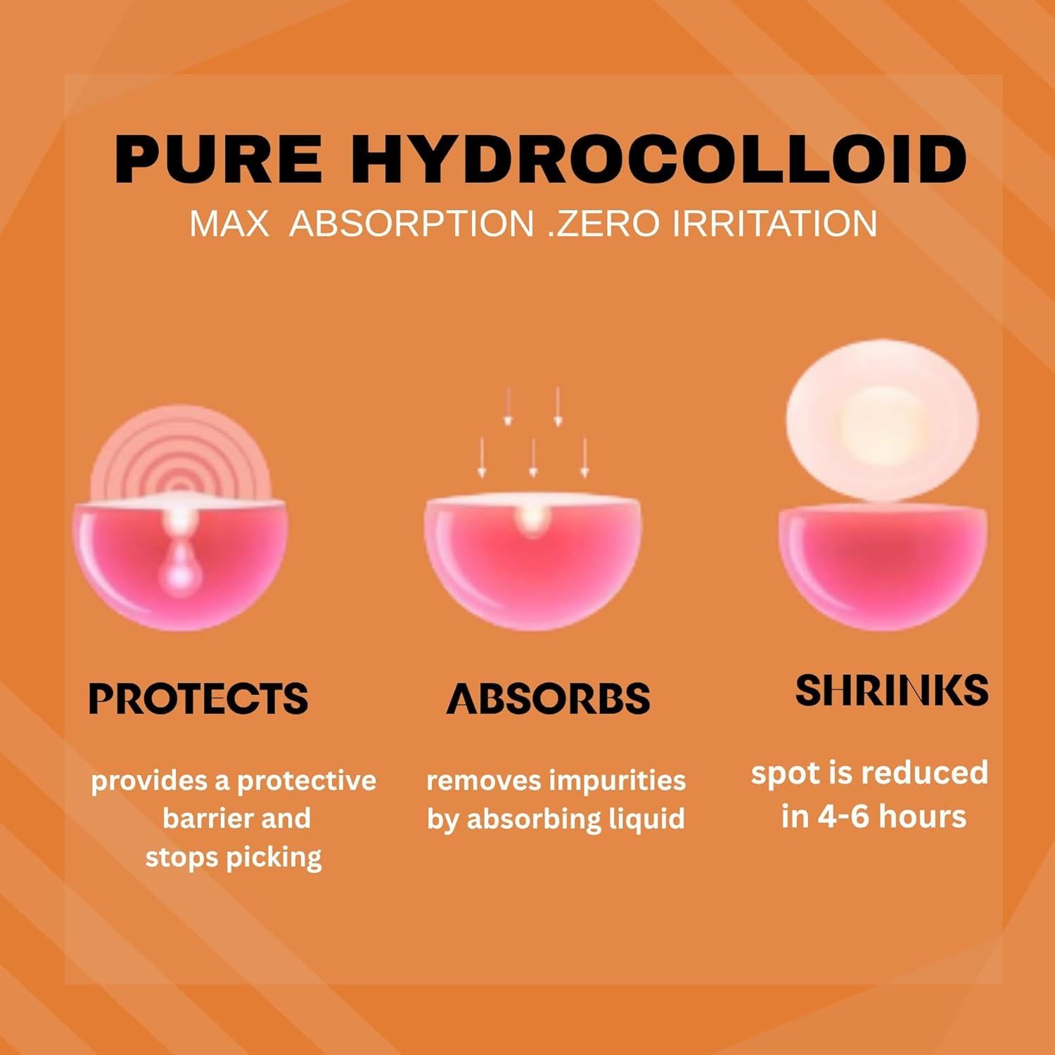 Parche de Acné Hidrocoloide BitMark - 42 Unidades con Espejo