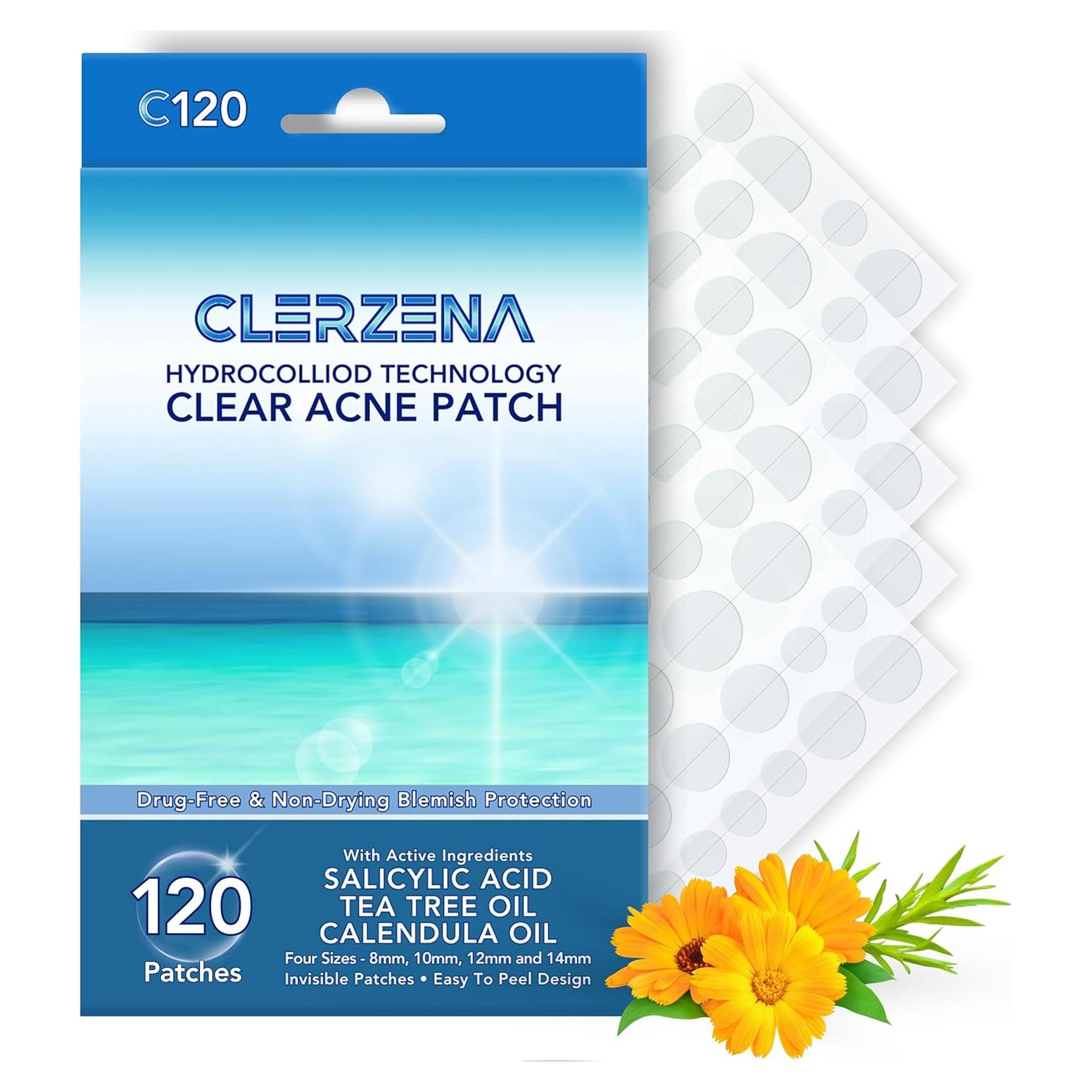 Parche hidrocoloide para granos CLERZENA 120 unidades