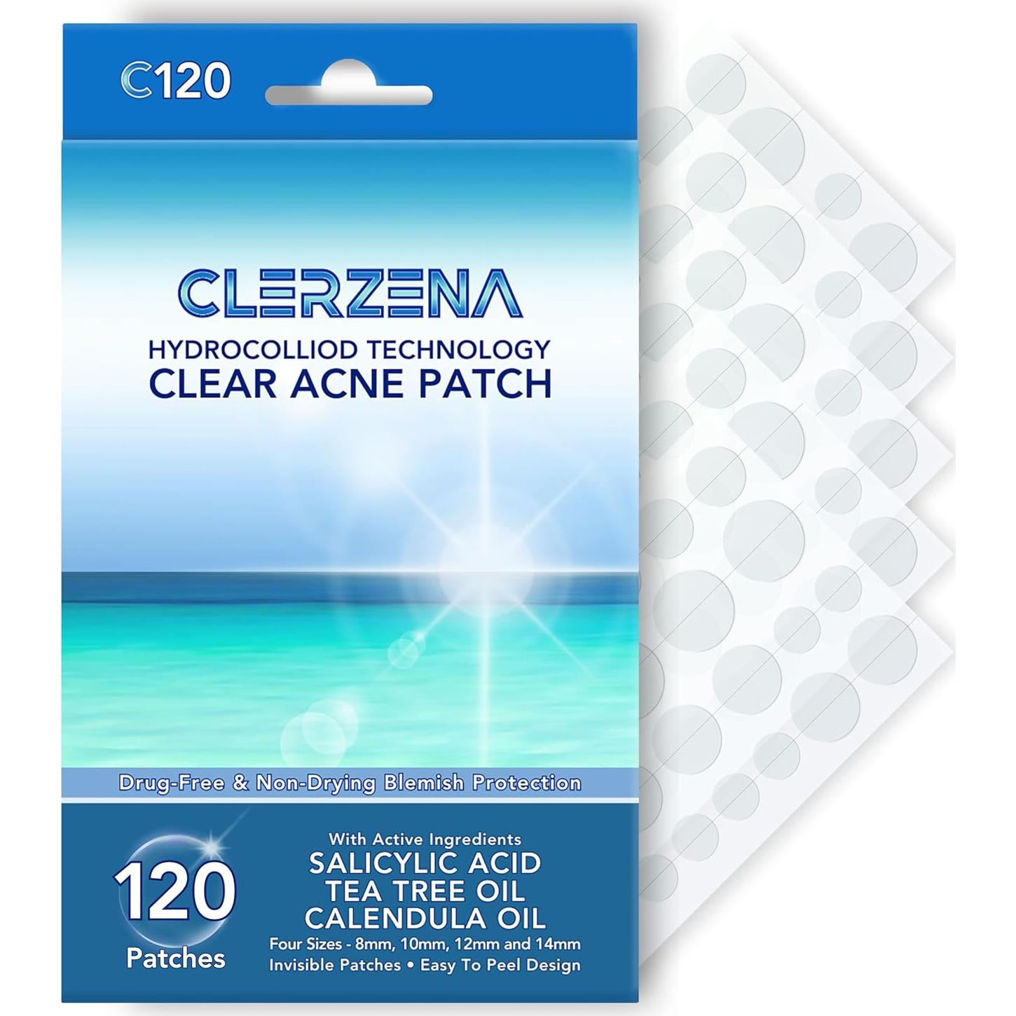 Parche hidrocoloide para granos CLERZENA 120 unidades