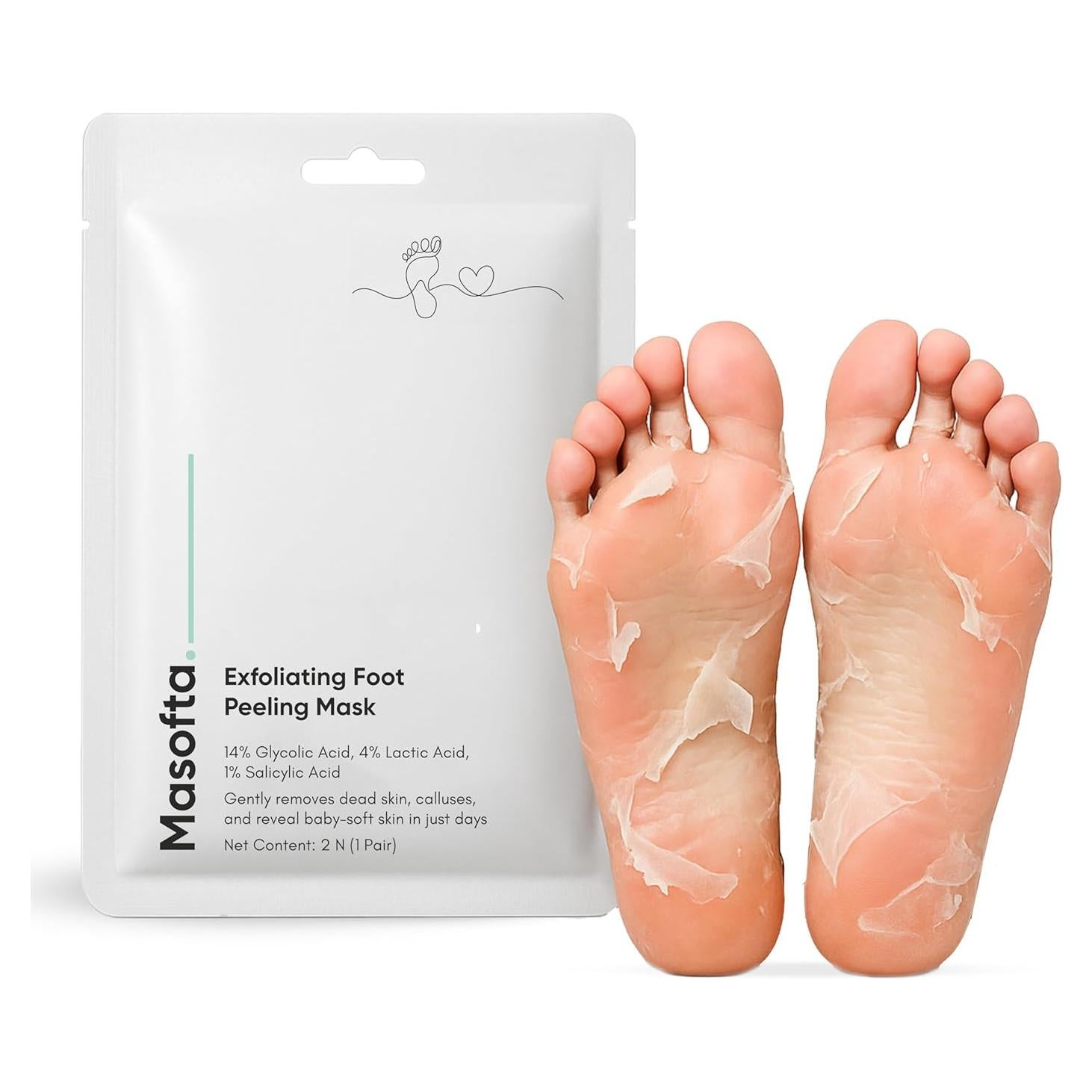 Mascarilla Exfoliante para Pies Jainam 40g - Talones Suaves