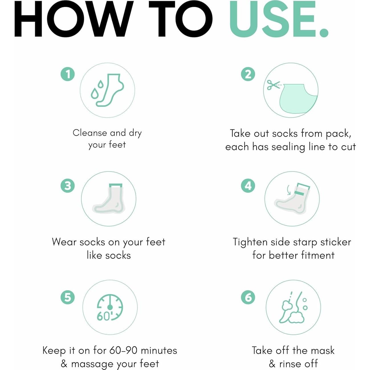 Mascarilla Exfoliante para Pies Jainam 40g - Talones Suaves