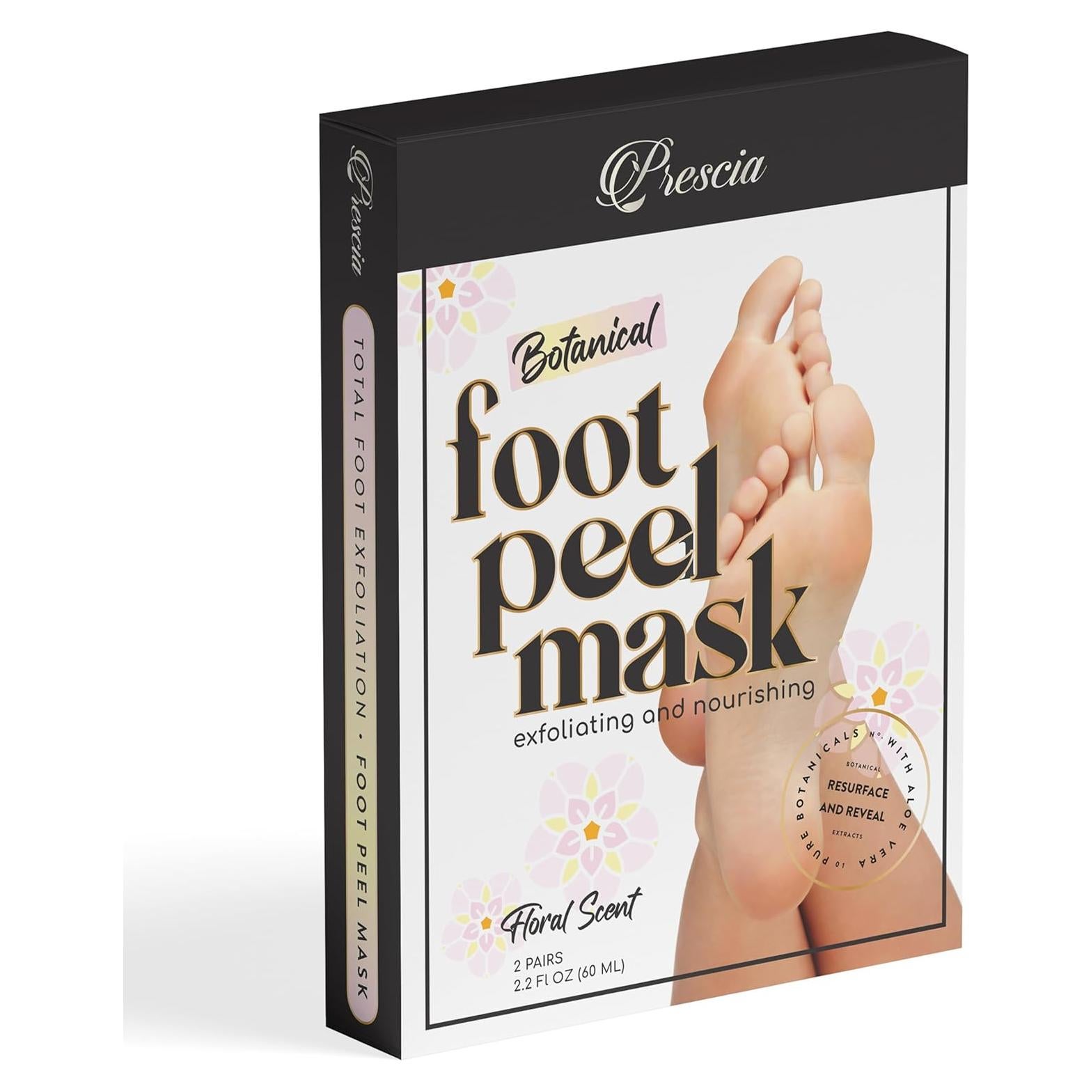 Mascarilla Exfoliante para Pies Crescena - Suaviza Talones Agrietados