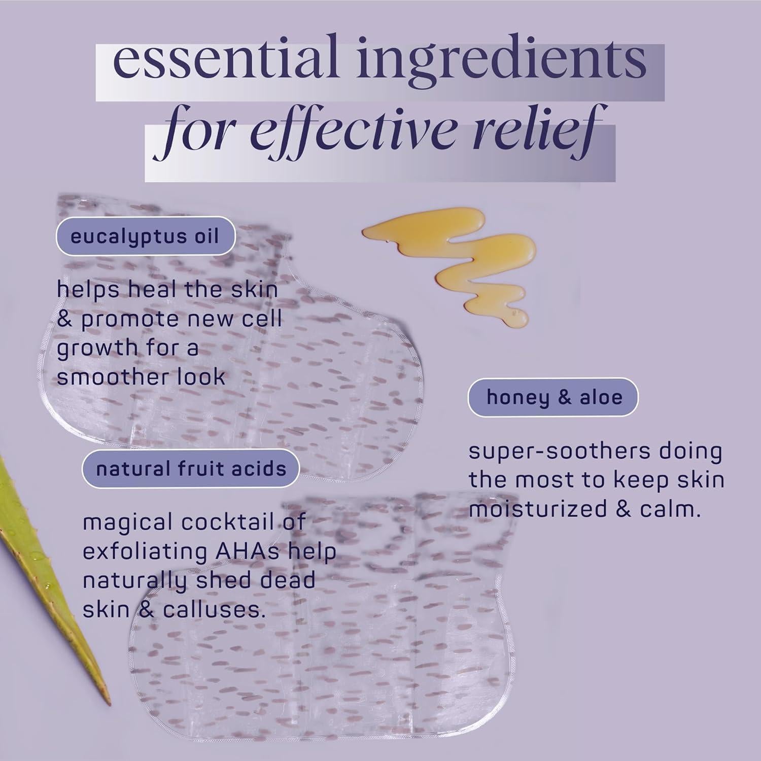 Máscara Exfoliante para Pies SpaLife - Paquete de 8 Unidades