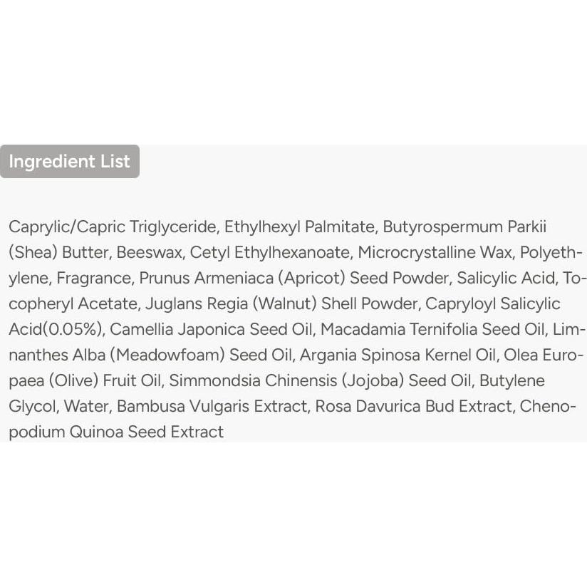 Stick Exfoliante para Pies SUNGBOON LHA - Peeling Suave y Hidratante