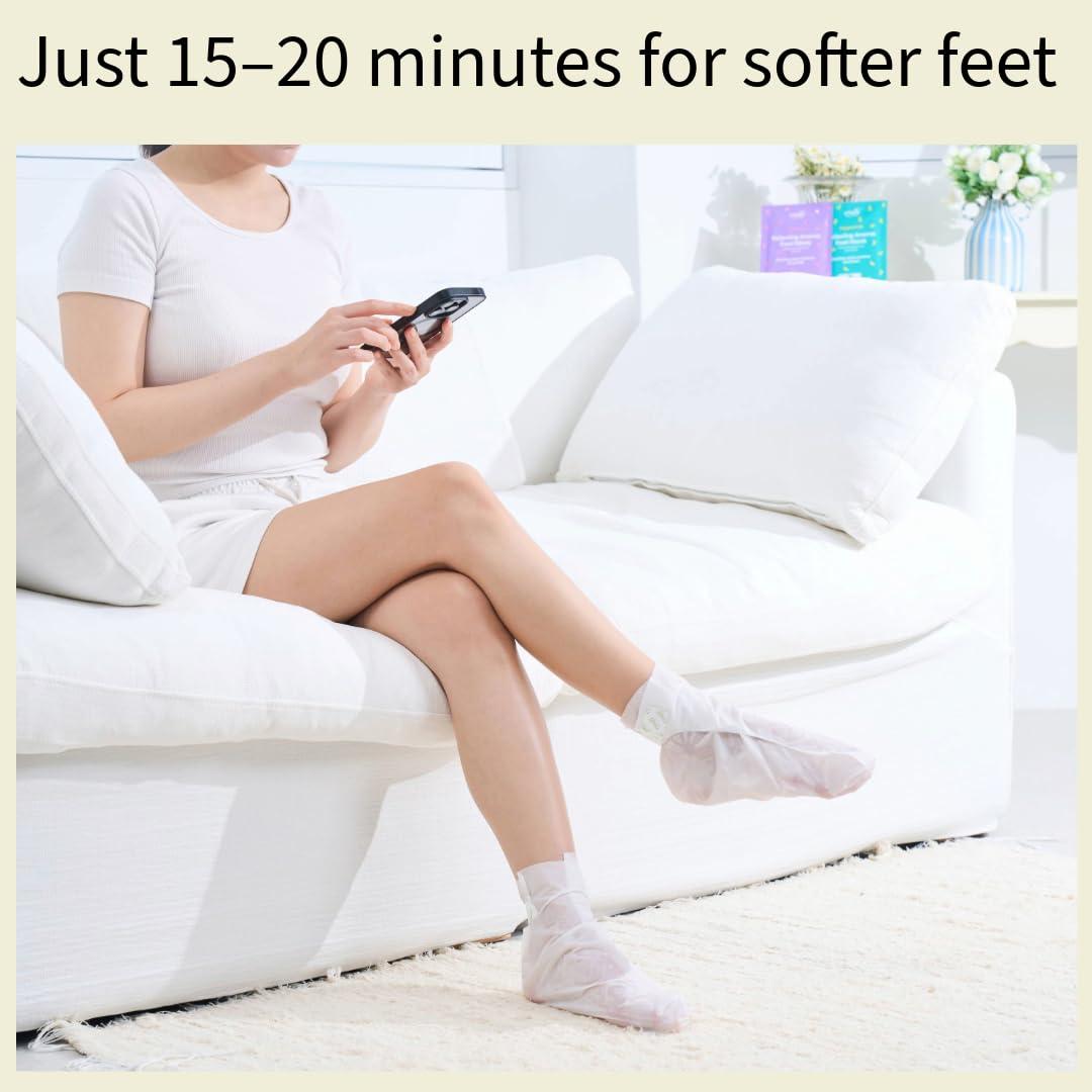 Mascarilla Hidratante para Pies Codi Nueva York 6 Pares Lavanda