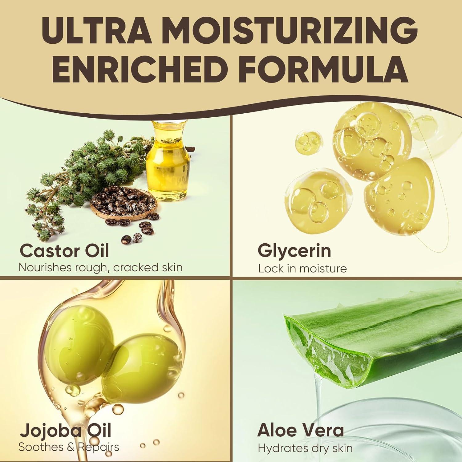 18 Mascarillas Hidratantes para Pies TEAWOO con Aceite de Ricino