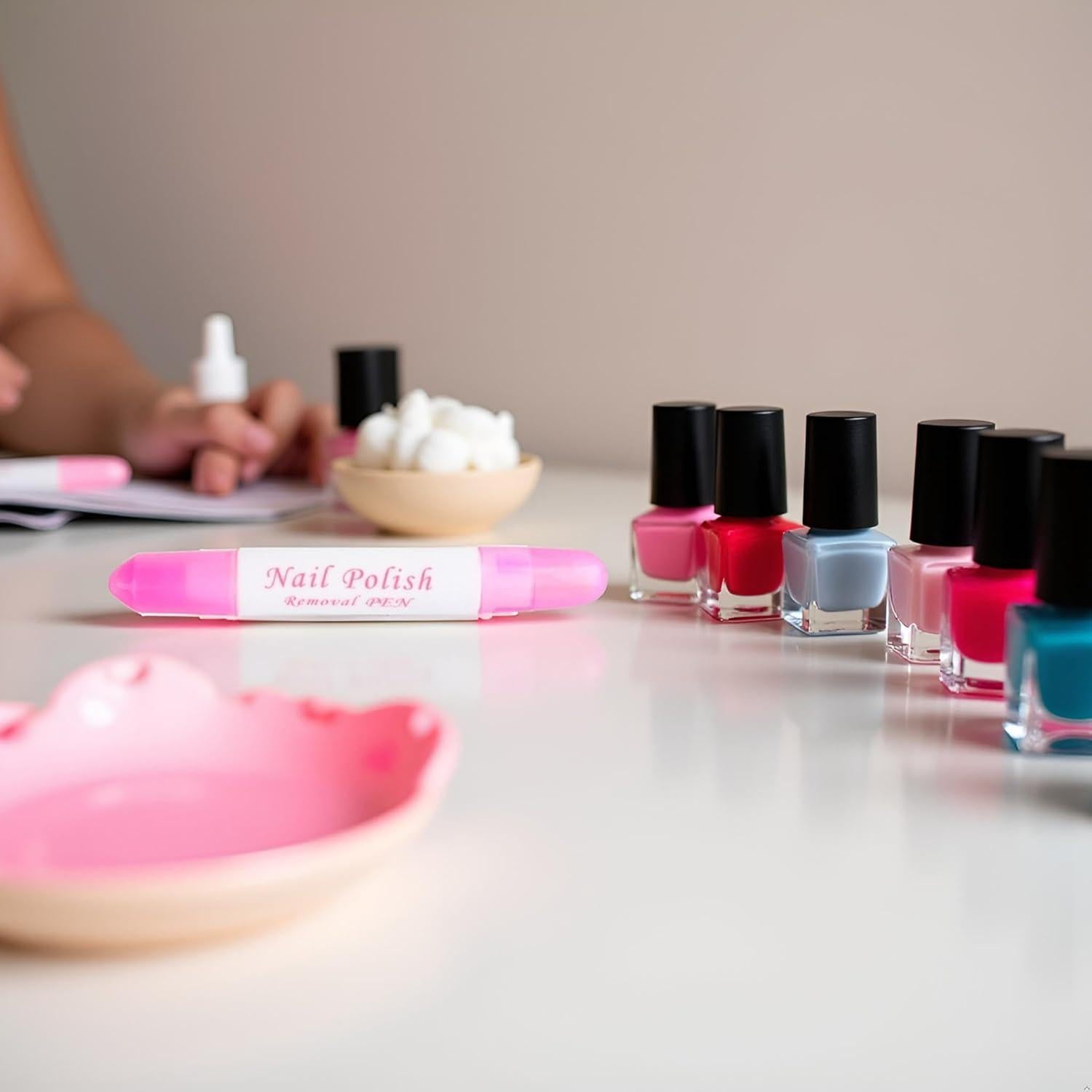 Bolígrafo Corrector de Esmalte Rosa YuanHolumid 6g