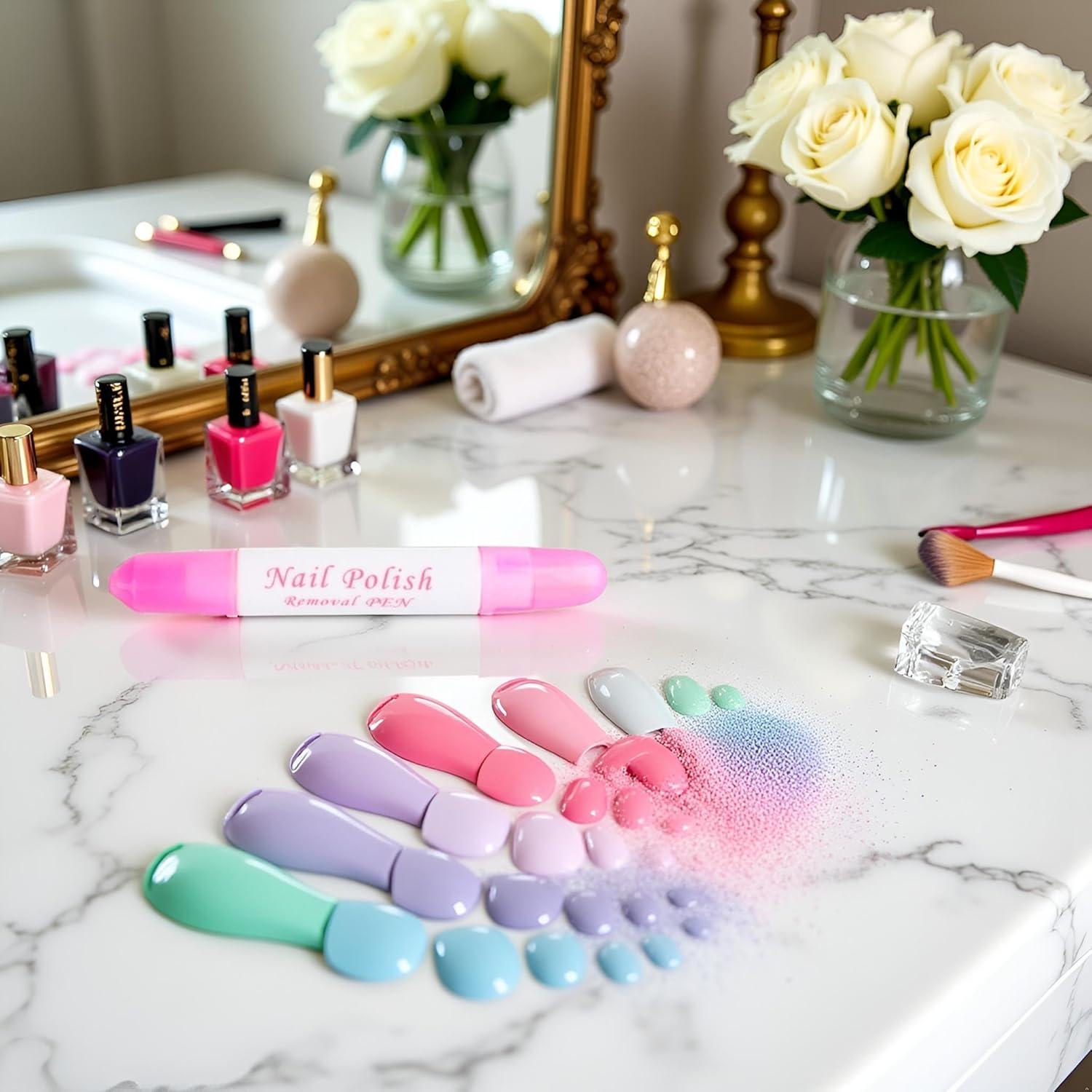 Bolígrafo Corrector de Esmalte Rosa YuanHolumid 6g