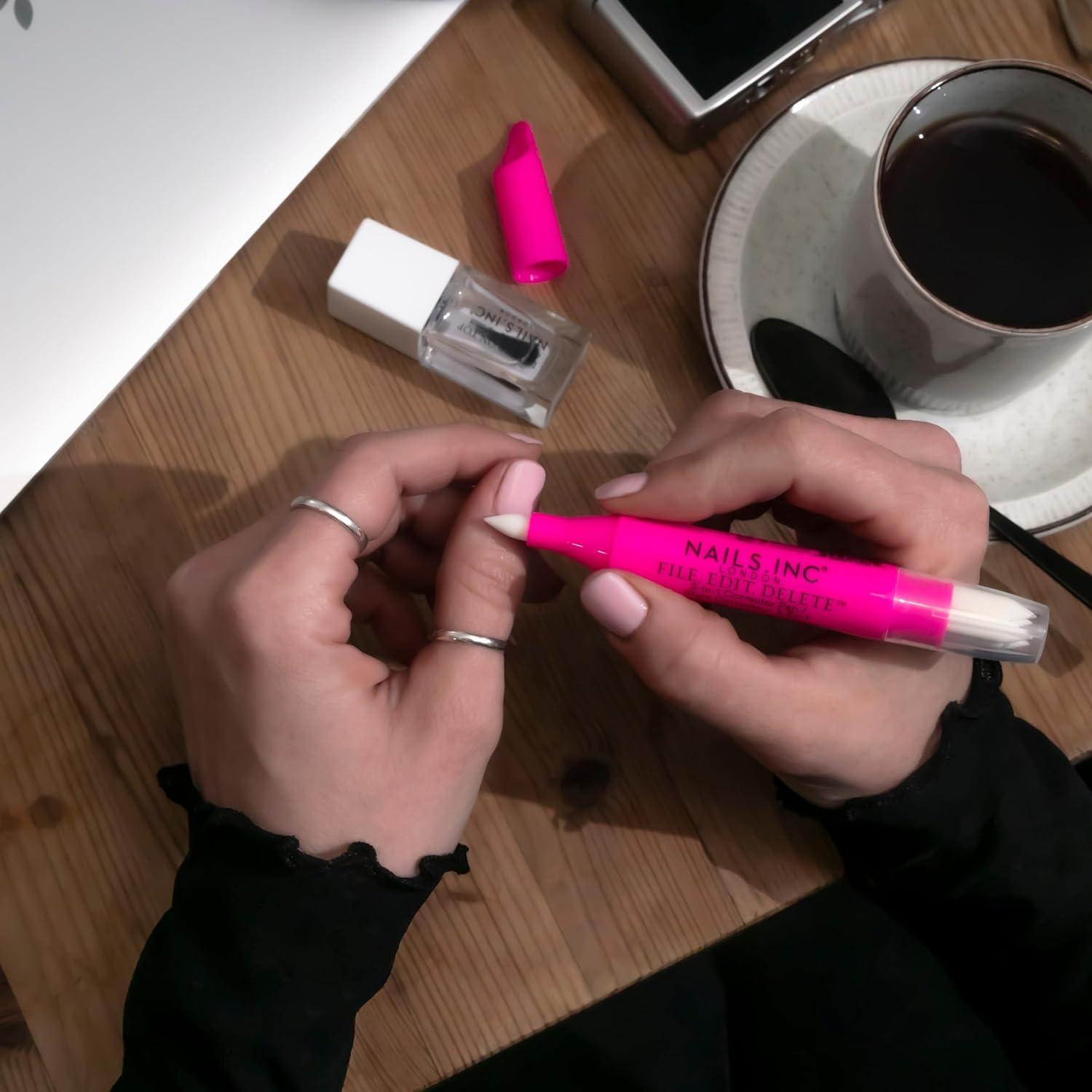 Bolígrafo Corrector 3-en-1 Lima Inc - Elimina Errores de Manicura