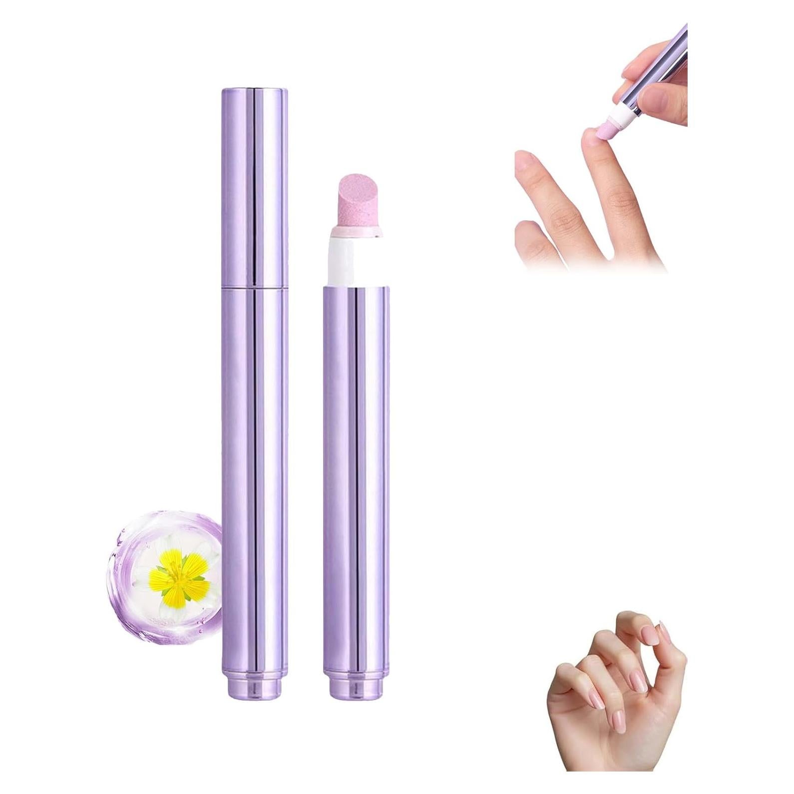 Bolígrafo de Aceite para Cutículas 3-en-1 Genérico Morado