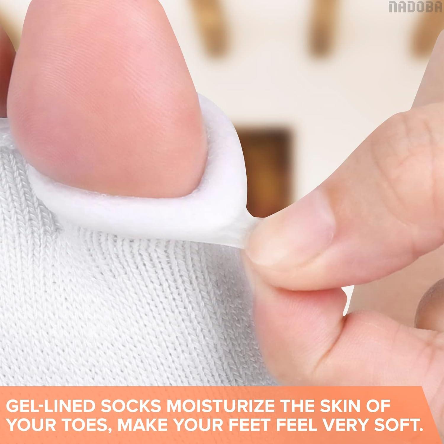 Calcetines Separadores de Dedos de Gel NADOBA Talla 36-40