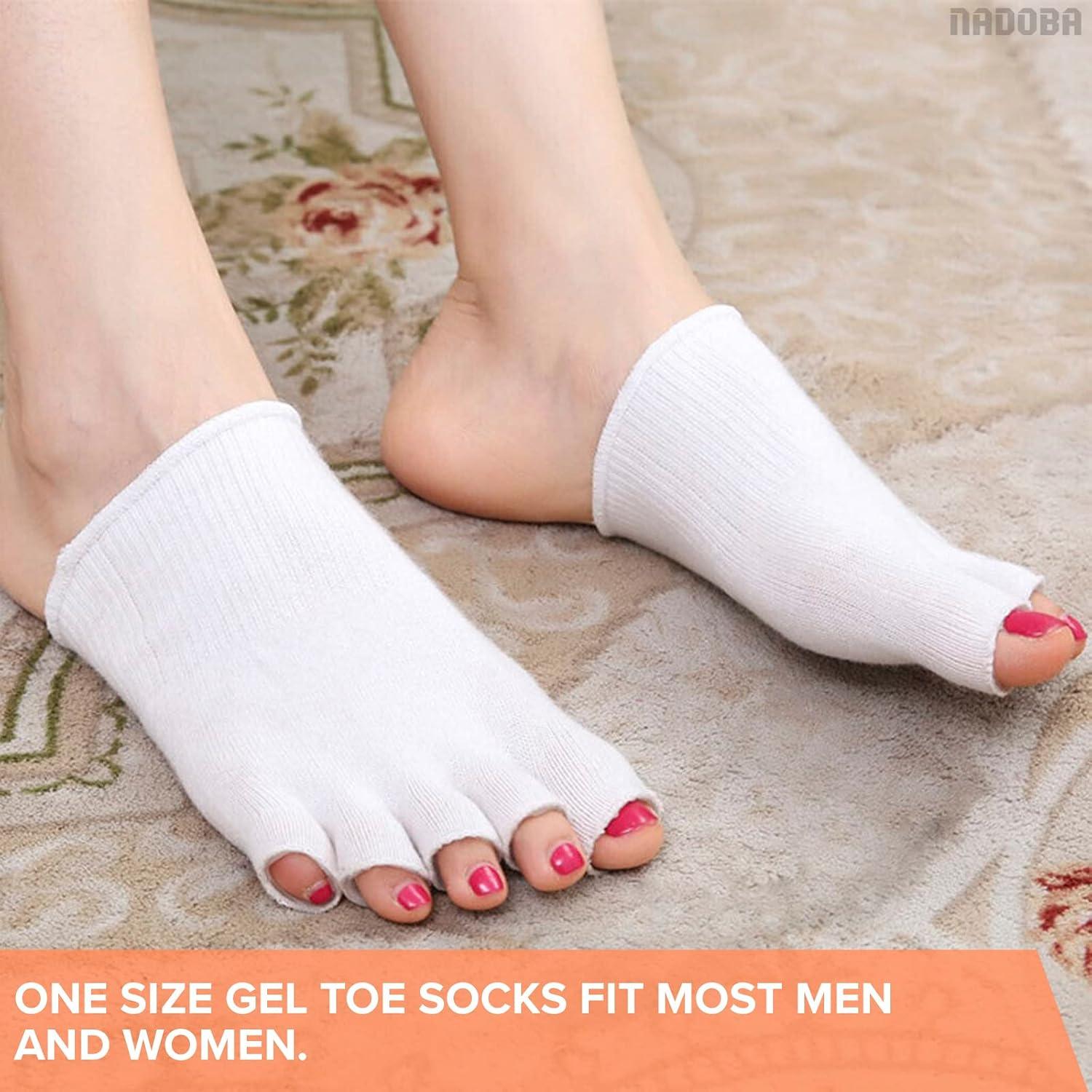 Calcetines Separadores de Dedos de Gel NADOBA Talla 36-40