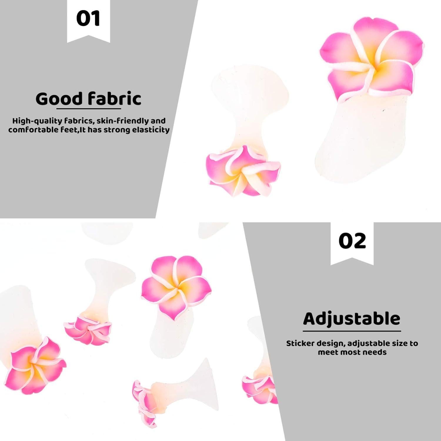 Separadores de Dedos de Silicona Beaupretty - 32 Piezas para Manicura y Pedicura