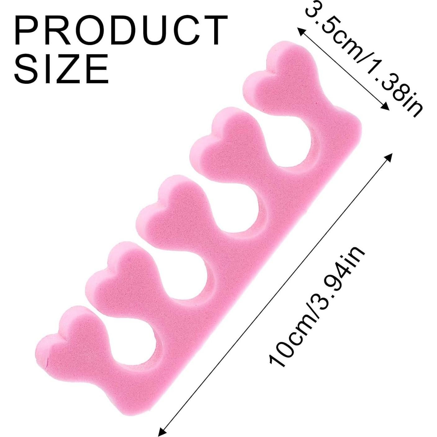 Separadores de Dedos de Esponja Piriuuo 12 Pcs para Pedicura