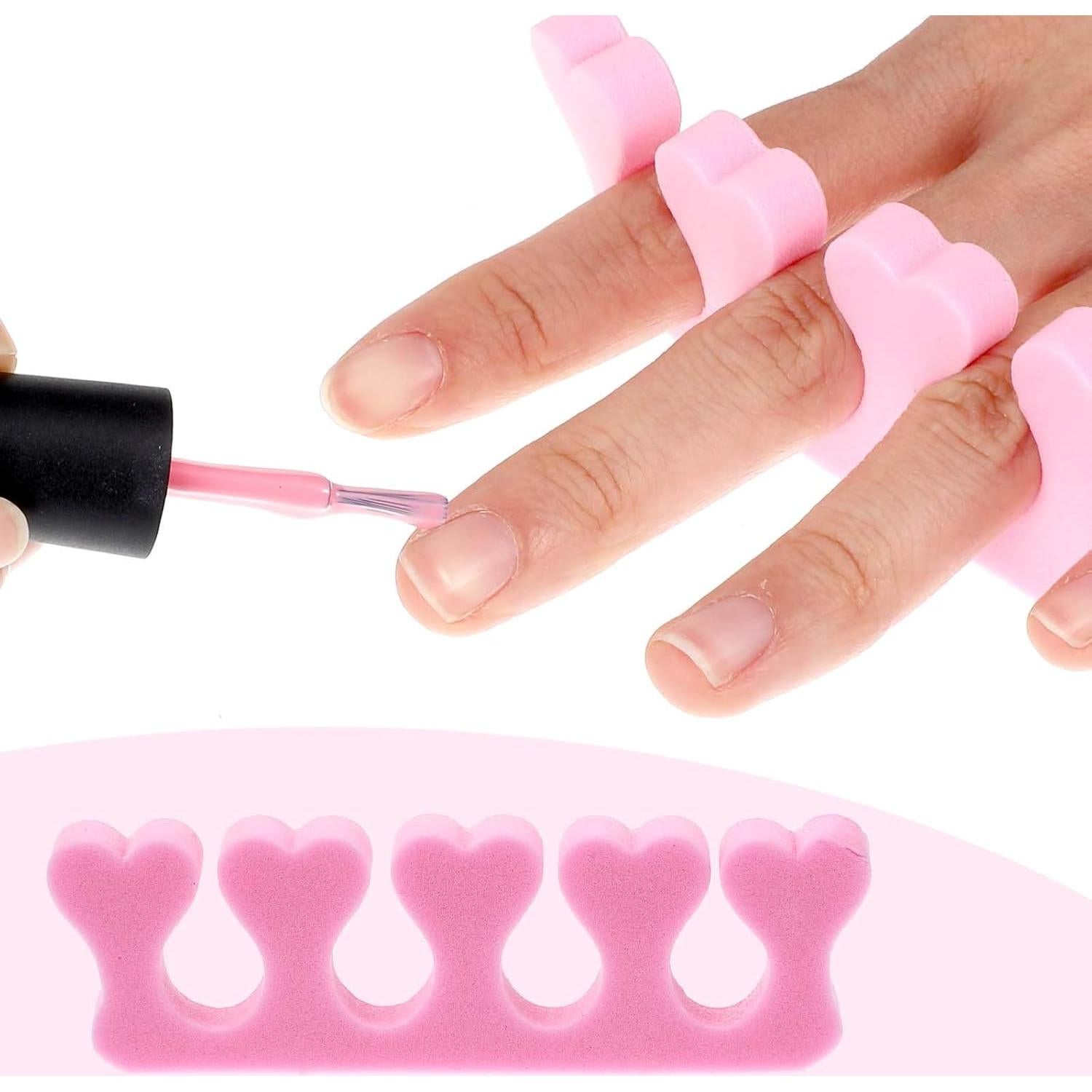 Separadores de Dedos de Esponja Piriuuo 12 Pcs para Pedicura