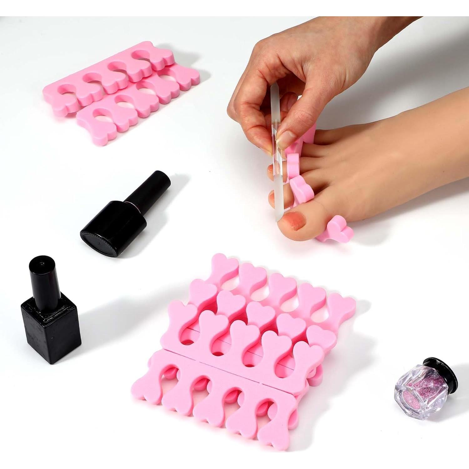 Separadores de Dedos de Esponja Piriuuo 12 Pcs para Pedicura