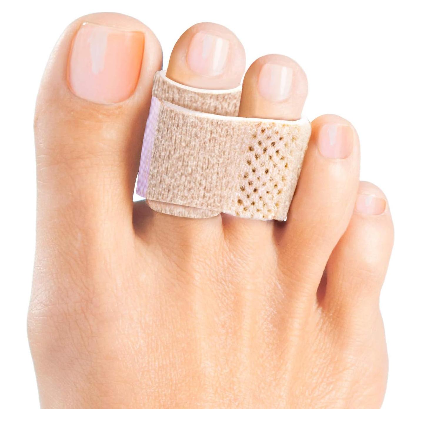 Welnove 6 Piezas Corrector de Dedo en Martillo y Vendajes