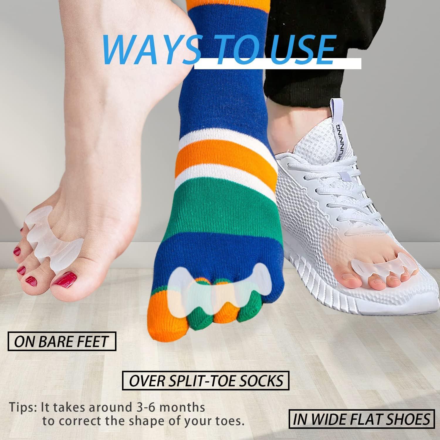 Separador de Dedos COOLWAVE Ajustable para Juanetes y Fascitis