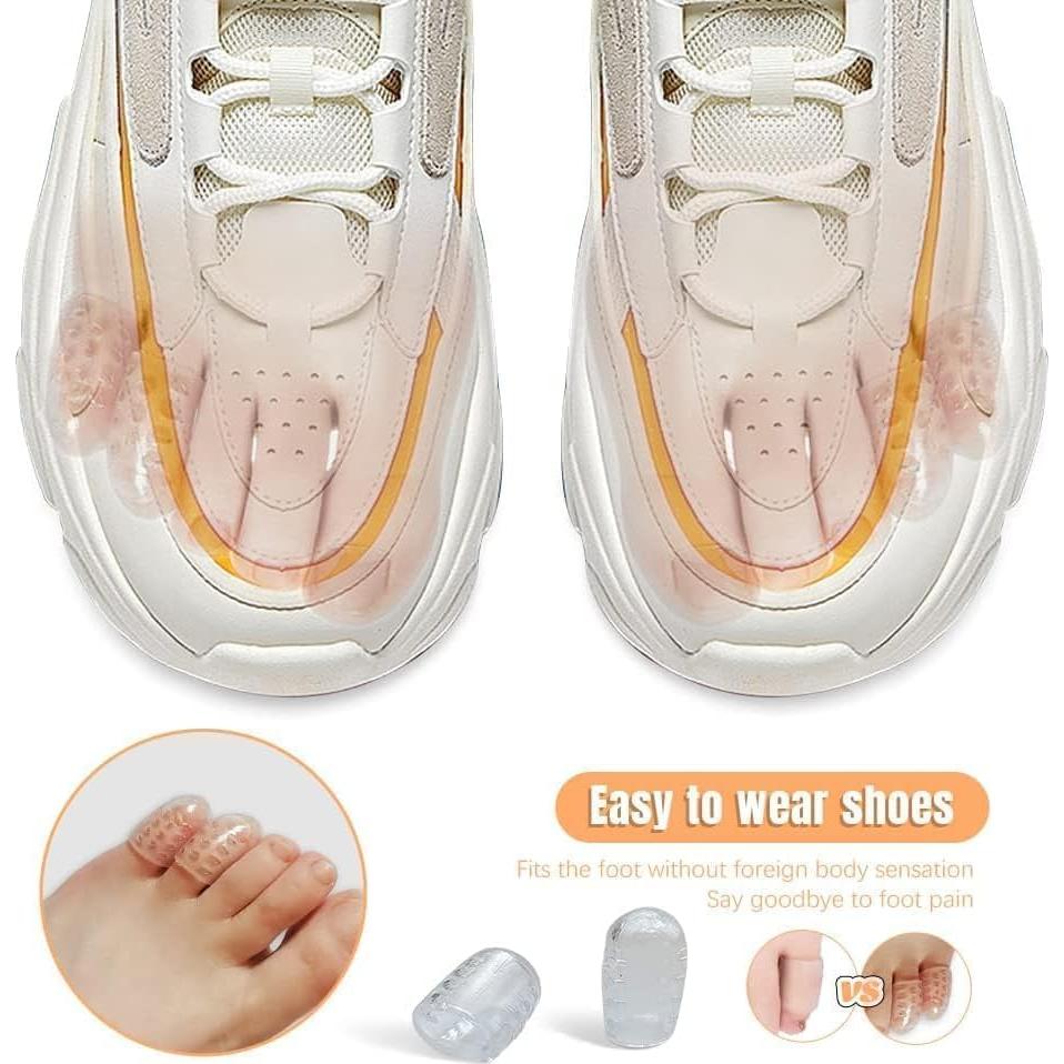 Protectores de Dedos de Silicona XLRZKJ 20 Pcs Anti-Fricción