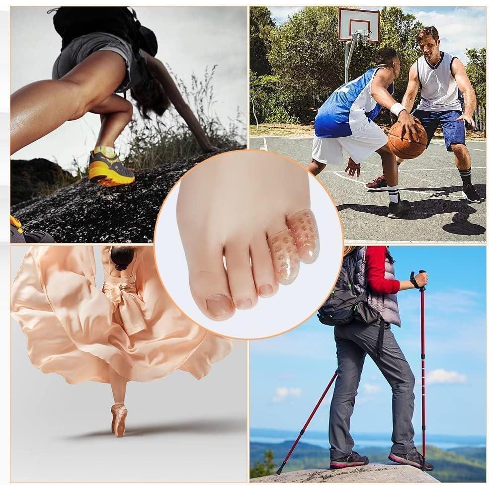 Protectores de Dedos de Silicona XLRZKJ 20 Pcs Anti-Fricción