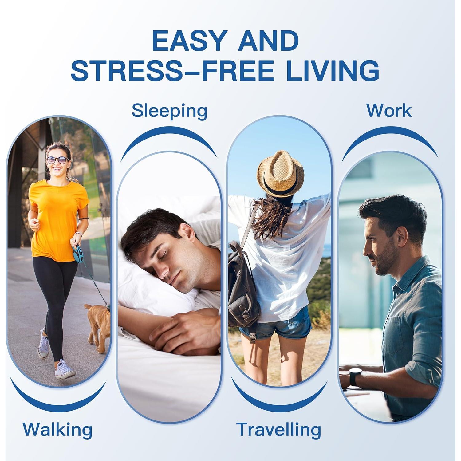 Separadores de Dedos de Silicona BORSU 2pcs Almohadillas Correctoras