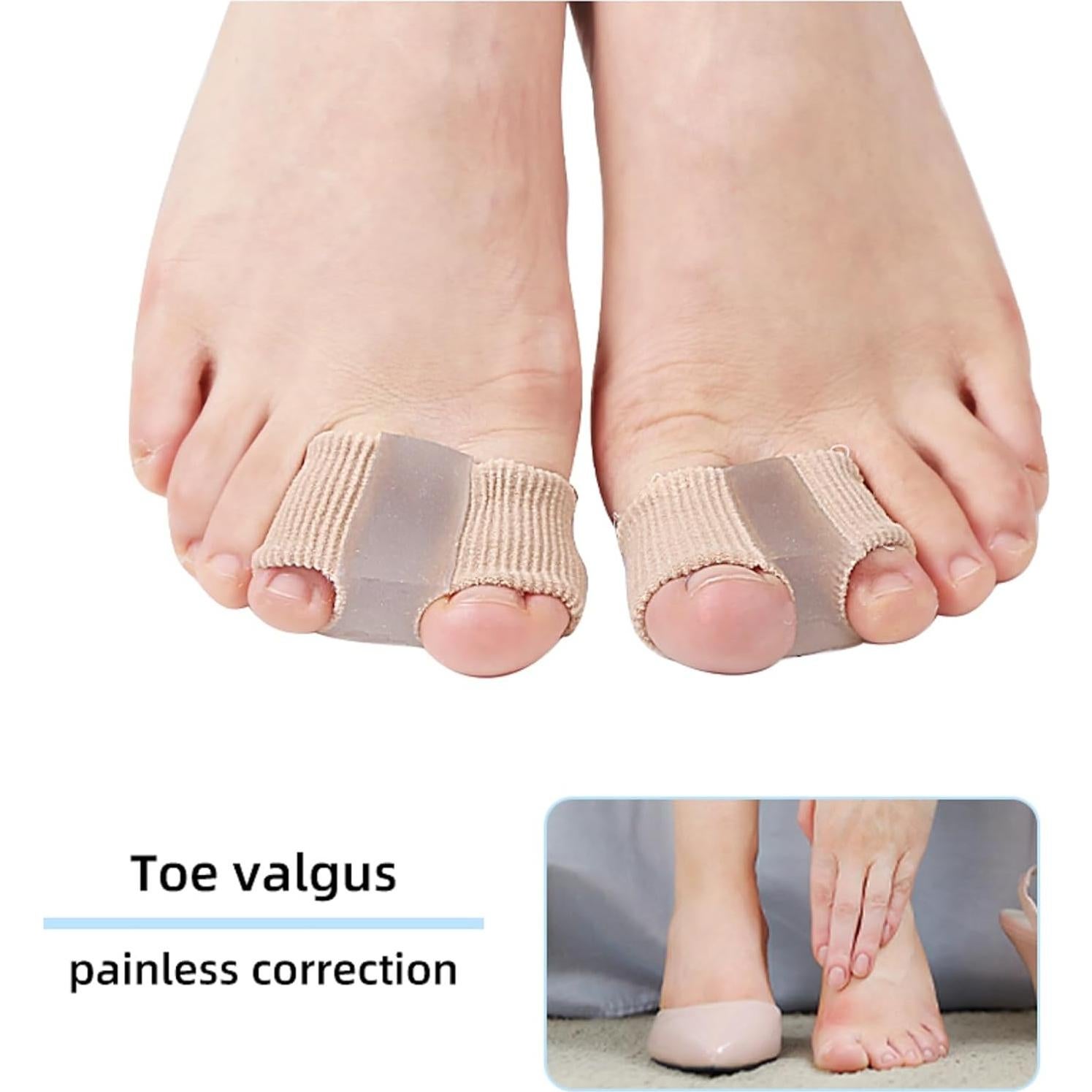 Separador de Dedos JHTSOLE Corrector de Juanetes S+L