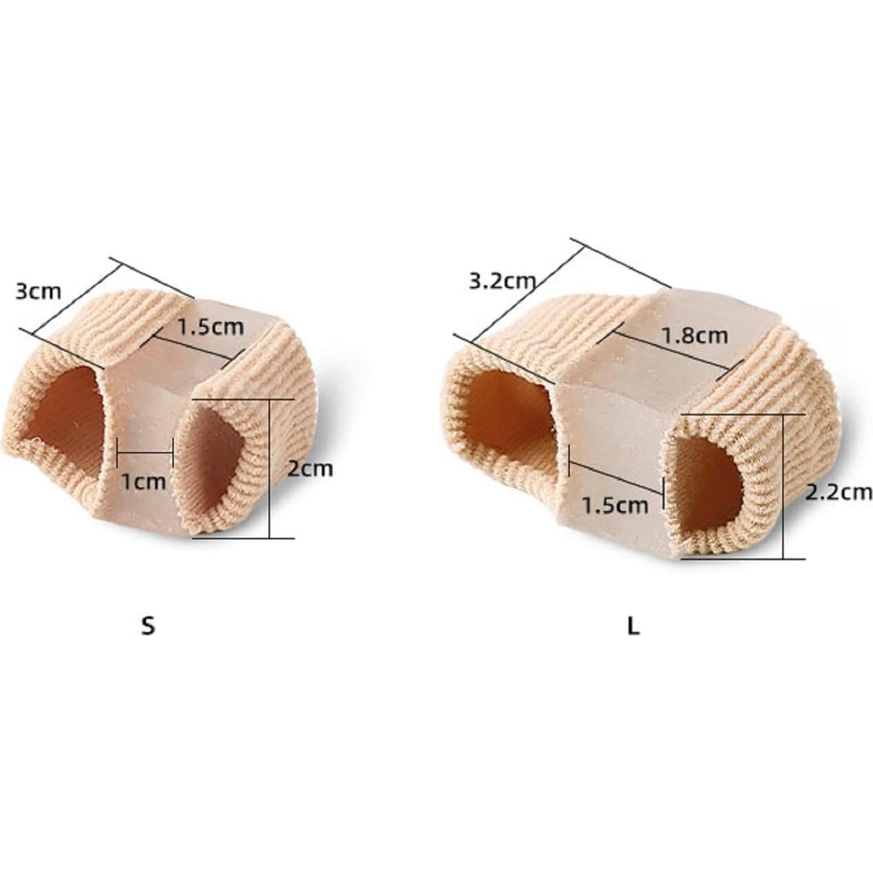 Separador de Dedos JHTSOLE Corrector de Juanetes S+L