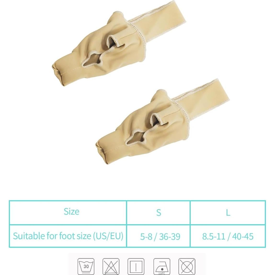 Mangas Correctoras de Juanetes Shengchuang - Grande