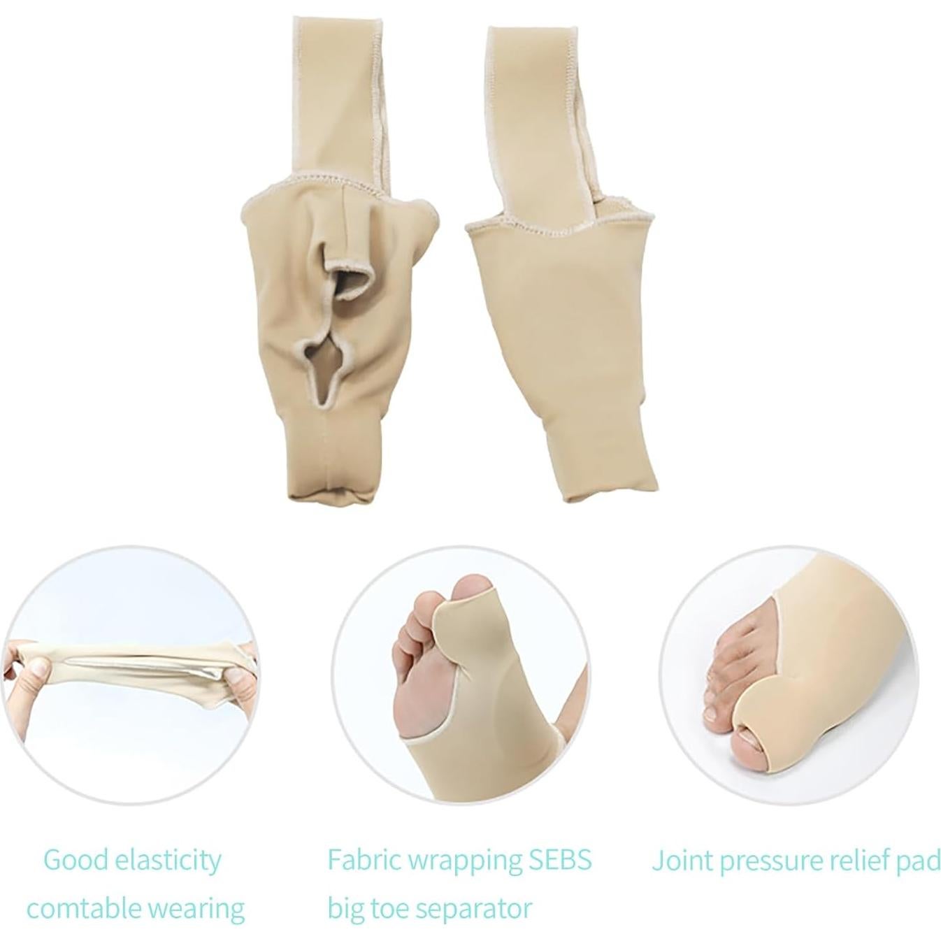 Mangas Correctoras de Juanetes Shengchuang - Grande