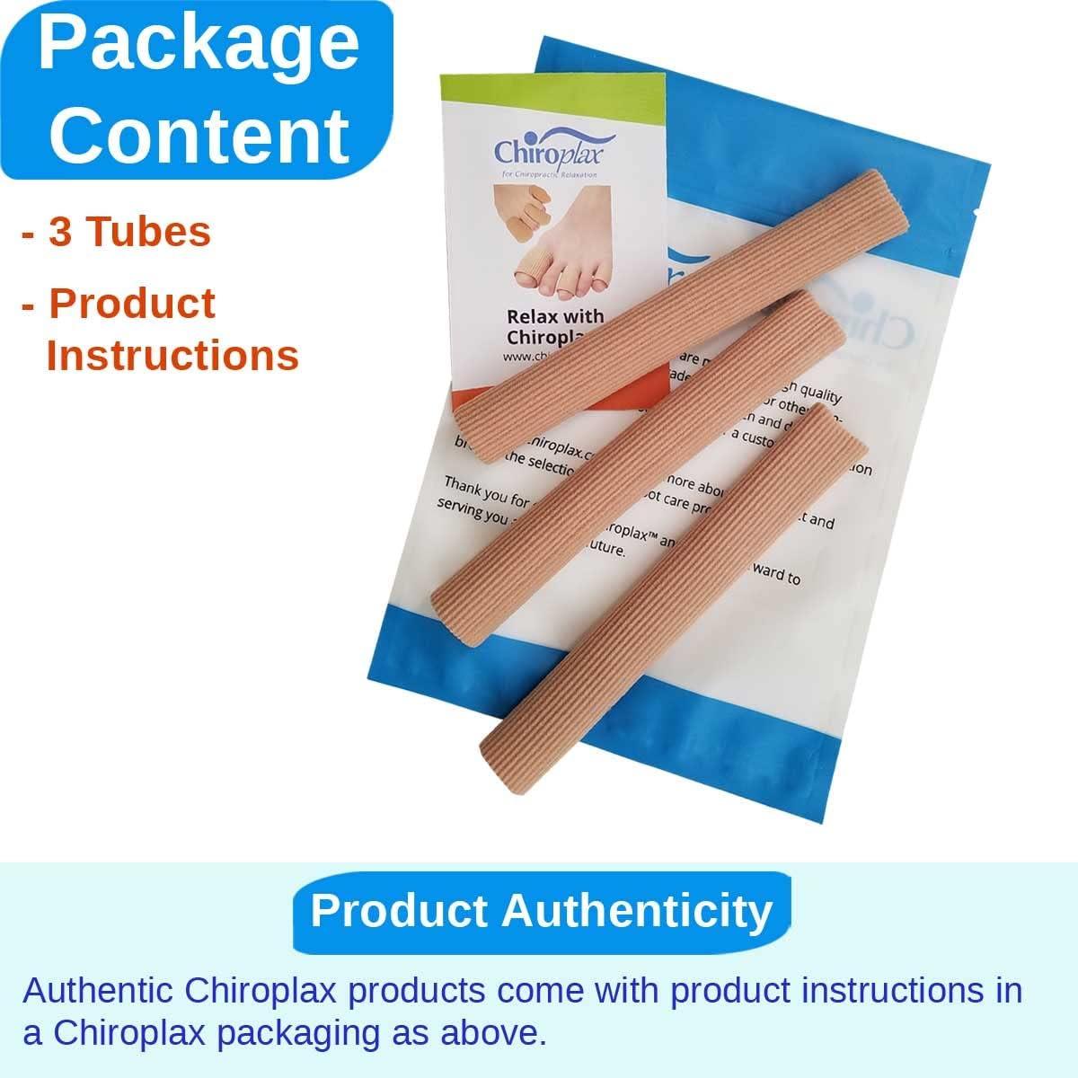 Mangas Protectores de Dedos Chiroplax - Gel Silicona - Grande