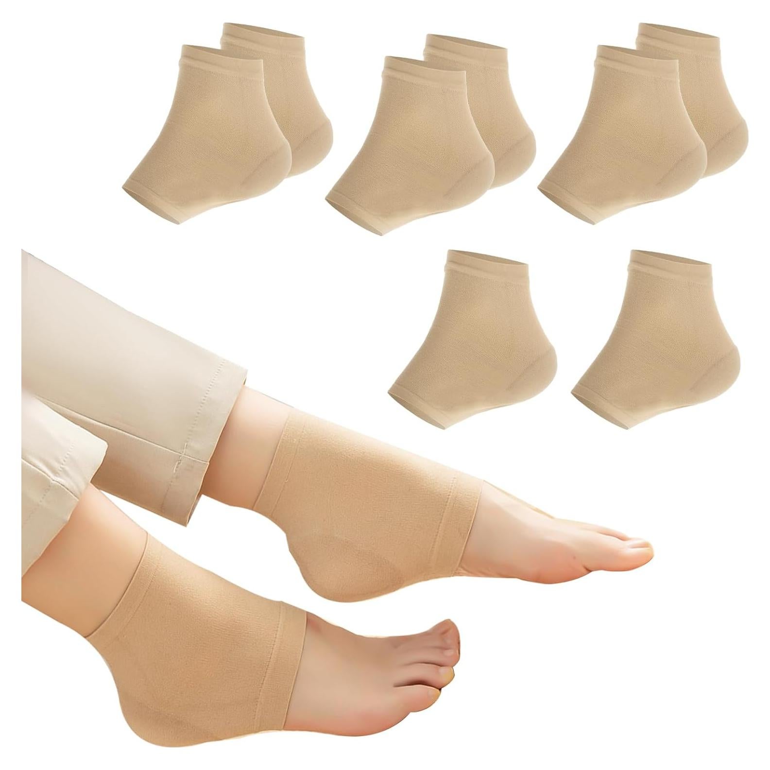 4 Pares de Calcetines Hidratantes para Talones DIVINA VITAE