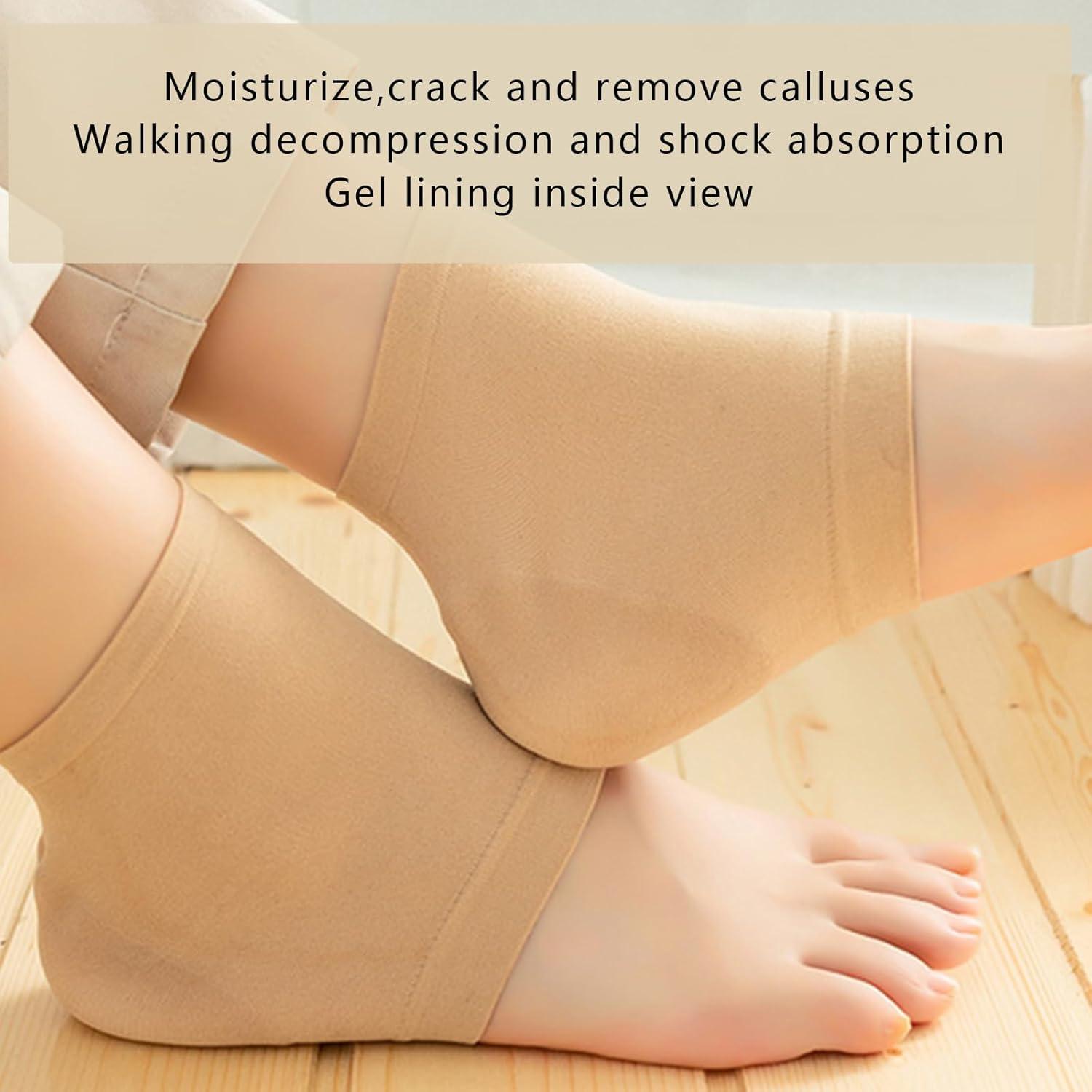 4 Pares de Calcetines Hidratantes para Talones DIVINA VITAE