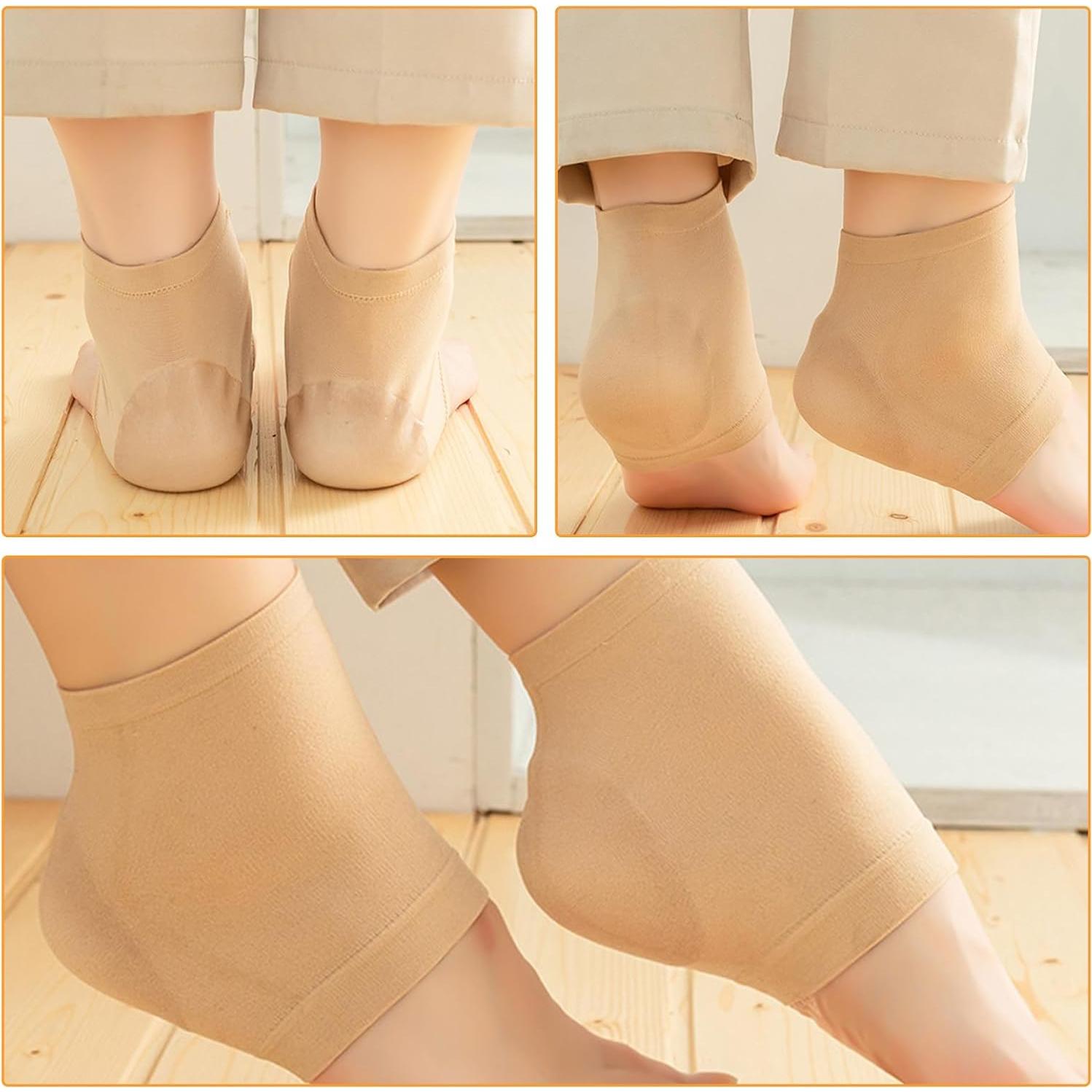 4 Pares de Calcetines Hidratantes para Talones DIVINA VITAE