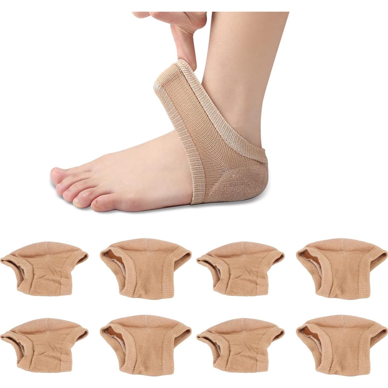 Calcetines Hidratantes para Talones CHICIRIS - 4 Pares Gel