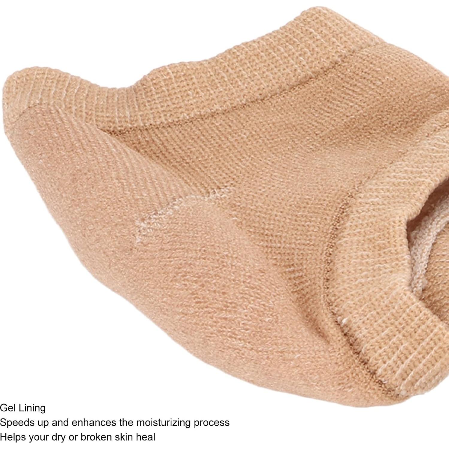 Calcetines Hidratantes para Talones CHICIRIS - 4 Pares Gel