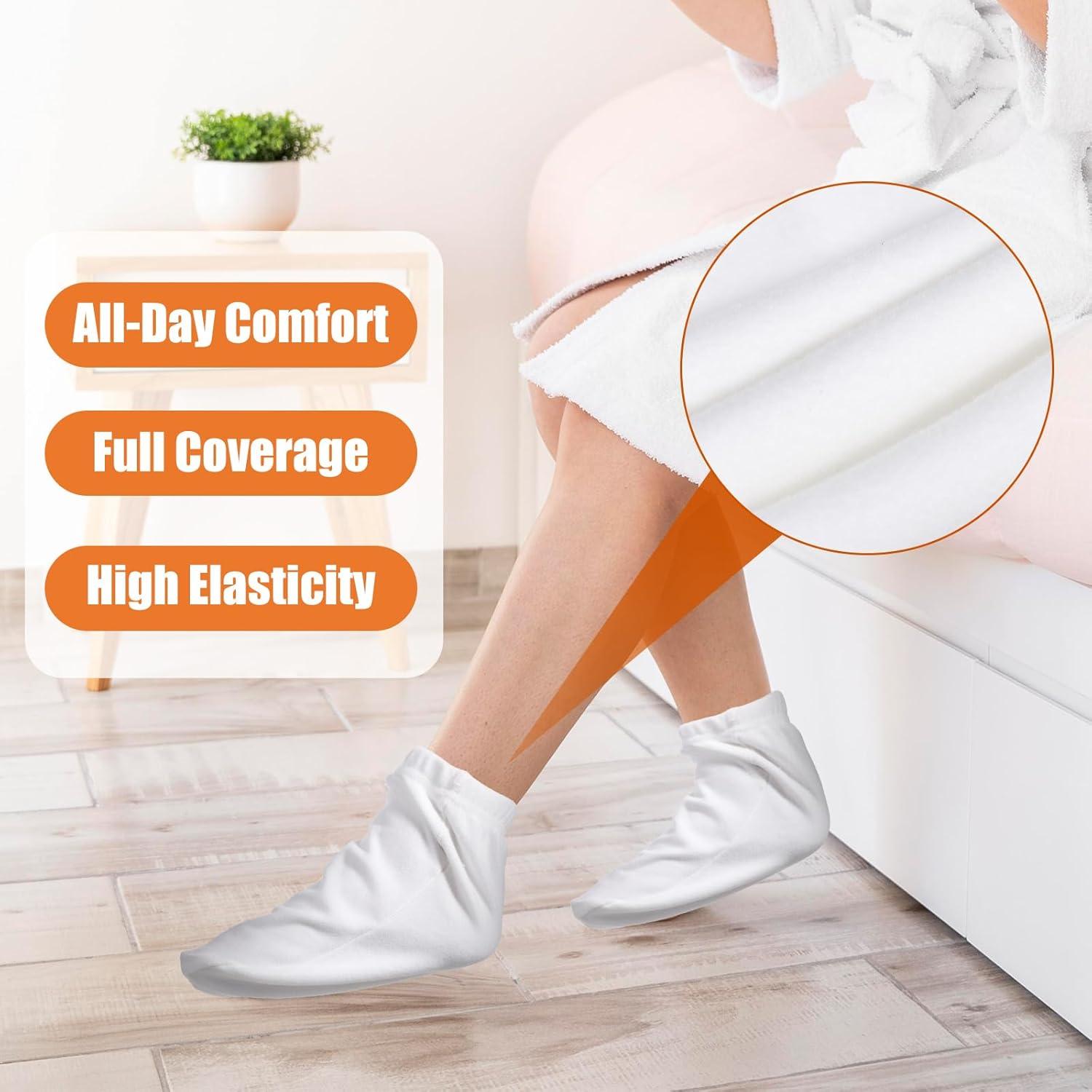 Envoltura de Aceite de Ricino para Pies Aphumedc - 1 Par Hidratante