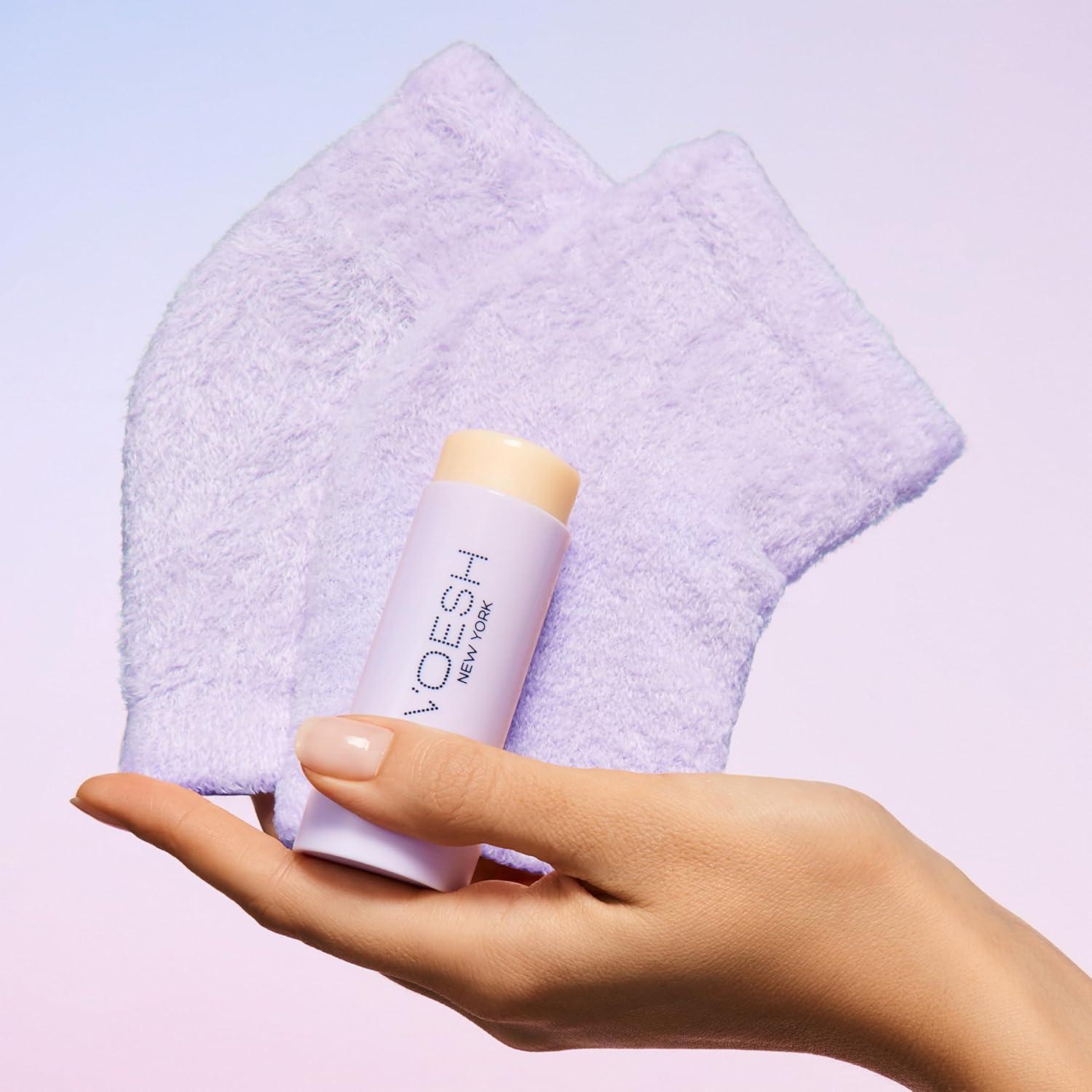 Dúo de Cuidado de Talones VOESH - Balsamo y Calcetines Hidratantes