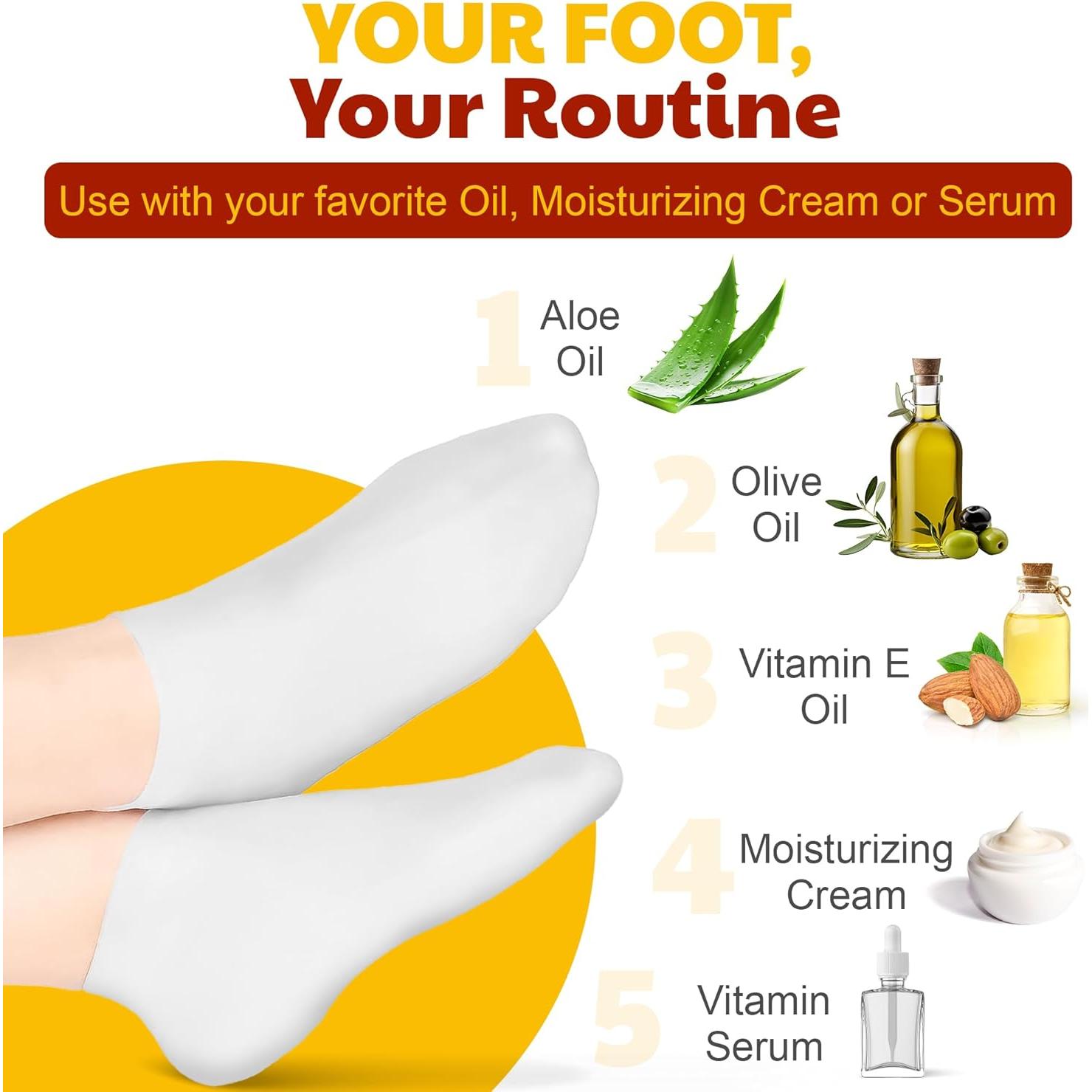 Calcetines Hidratantes The Foot Guru - Reparación Talones Secos