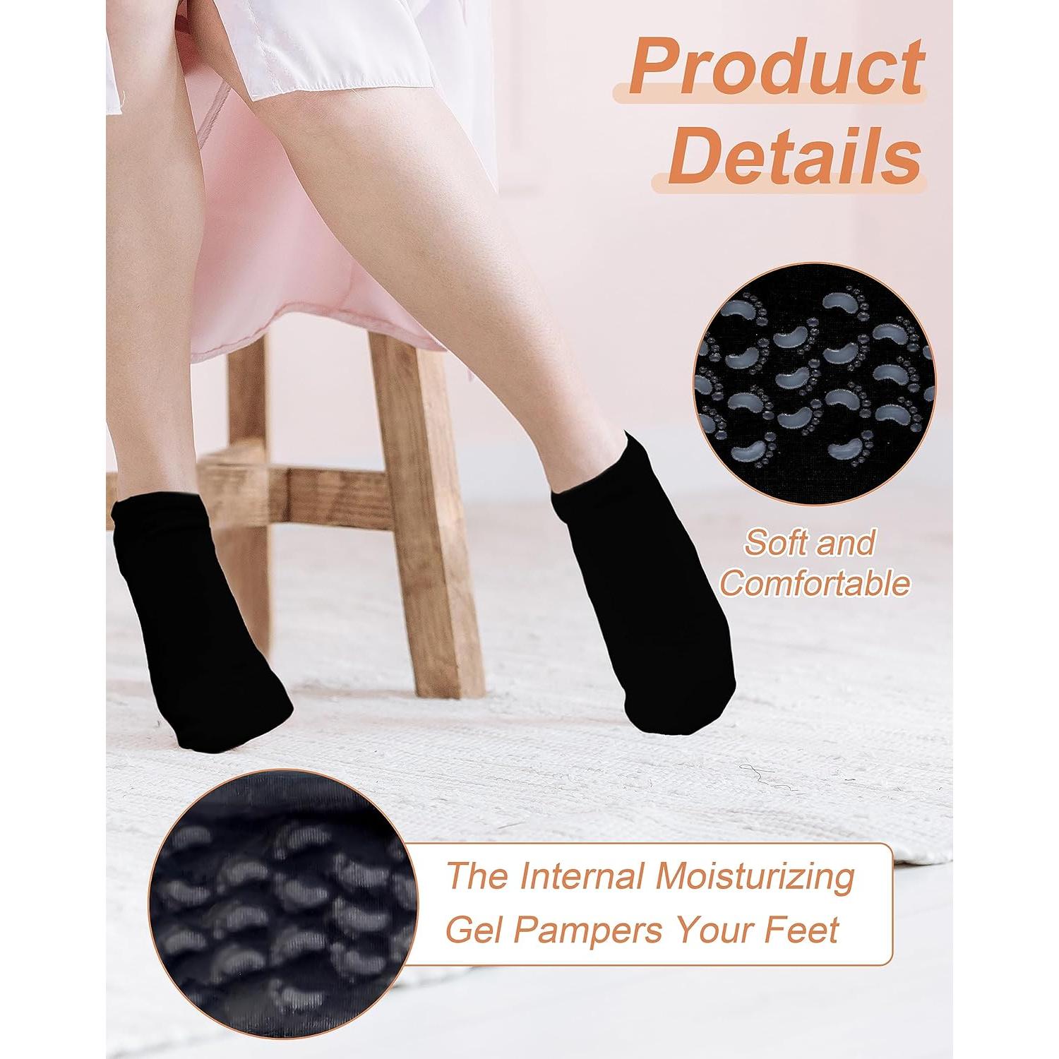 Calcetines Hidratantes DF para Pies Secos y Agrietados - 2 Pares