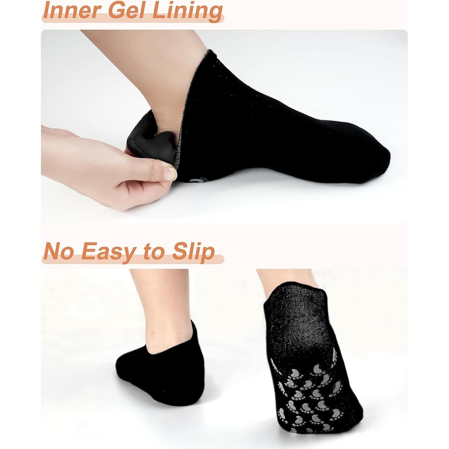 Calcetines Hidratantes DF para Pies Secos y Agrietados - 2 Pares