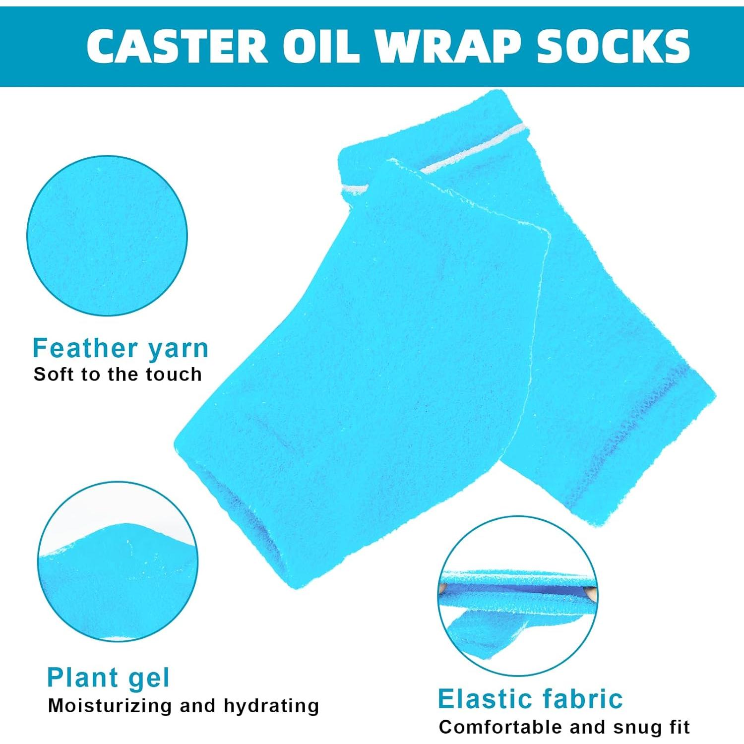 Envoltura de Aceite de Ricino para Pies FDFuZhao - Hidratante