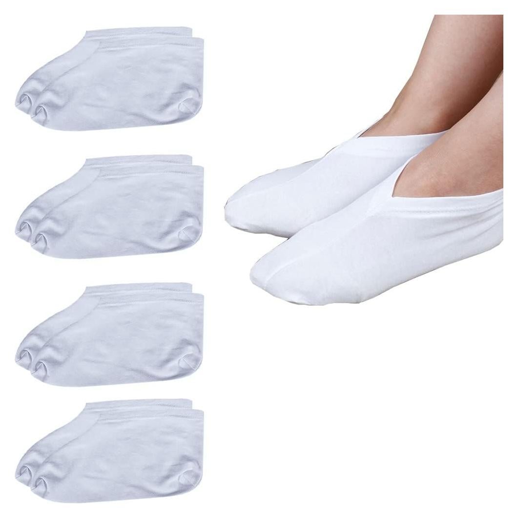 Calcetines Hidratantes Eurow 4 Pares para Pies Secos y Agrietados