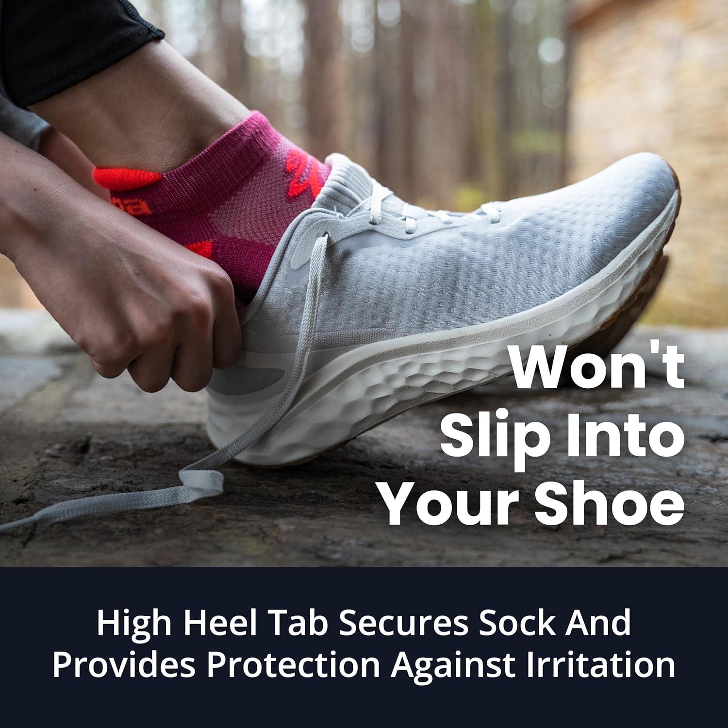 Calcetines Balega Kids Hidden Cool No Show Tab Naranja Mediano