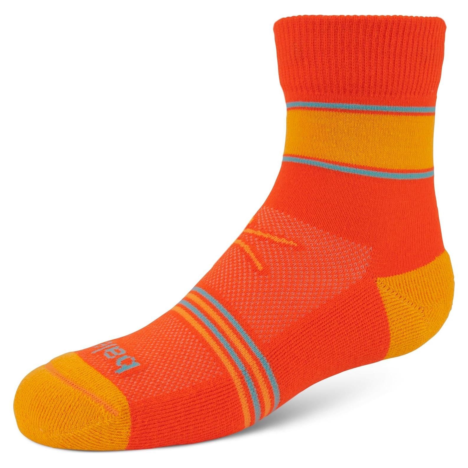 Calcetines Balega Niños Mini Crew Naranja Neón Talla Grande