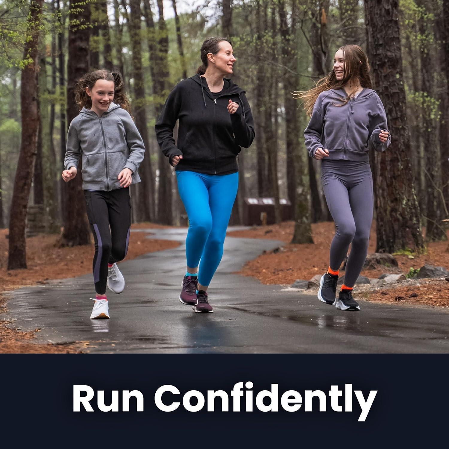 Calcetines Balega Niños Mini Crew Naranja Neón Talla Grande