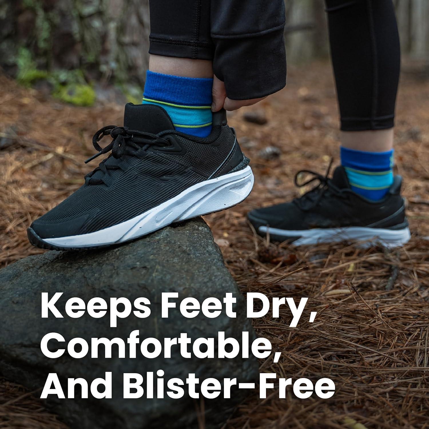 Calcetines Balega Niños Mini Crew Naranja Neón Talla Grande