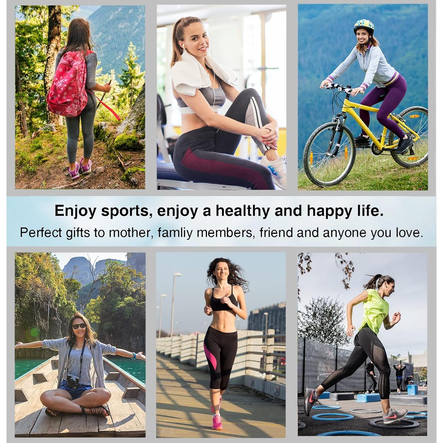 Calcetines de Tobillo para Correr Suaskk 5 Pares Mujeres