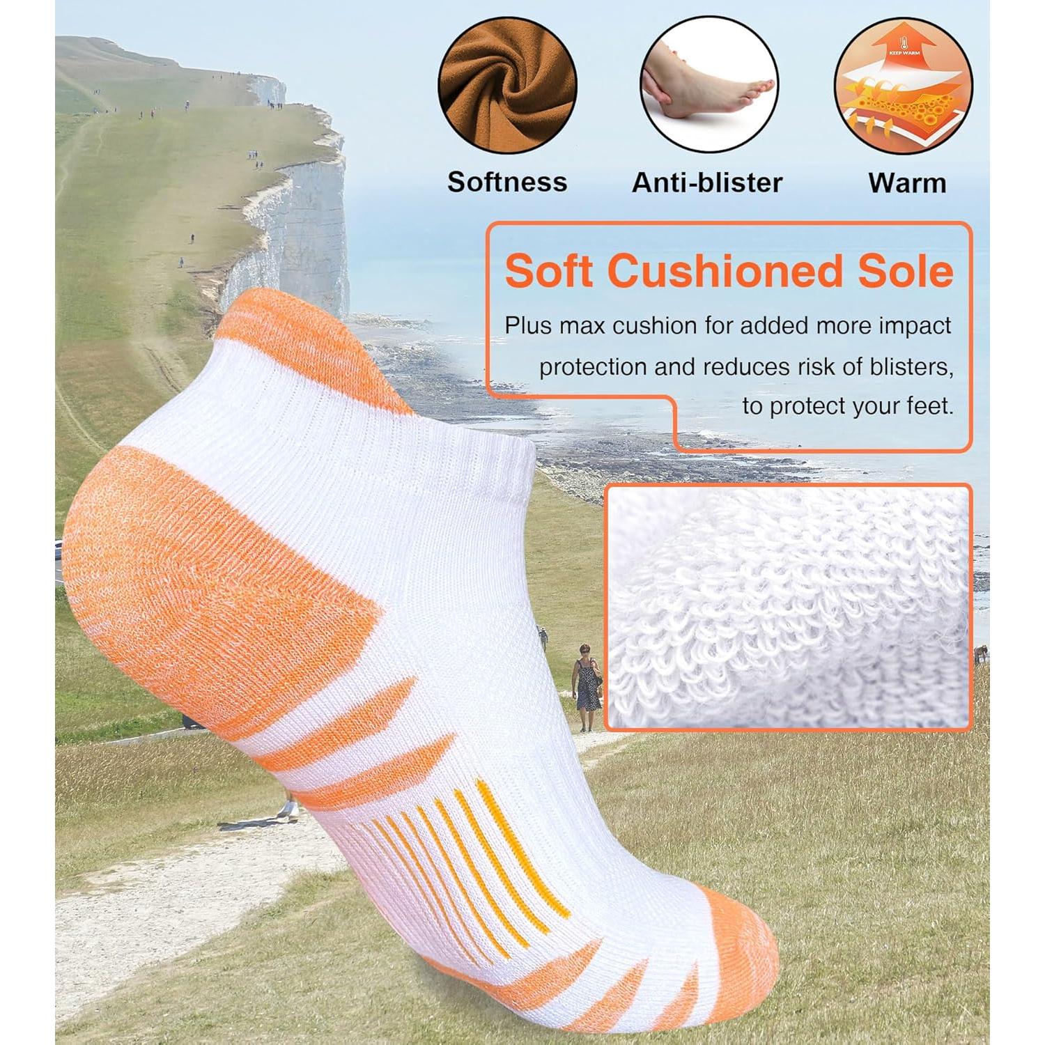 Calcetines Deportivos Heyoboy para Mujeres 5 Pares Anti-ampollas